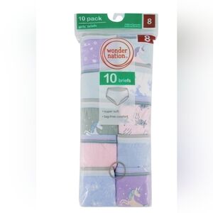 Wonder Nation Girls Cotton Briefs
